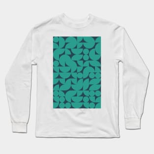 Unique Geometric Pattern - Shapes #3 Long Sleeve T-Shirt